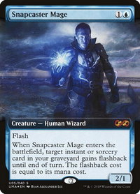 Snapcaster Mage - Ultimate Masters: Box Toppers (UMA:BT) #U5 - Special Magic: The Gathering Trading Card