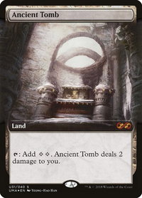 Ancient Tomb - Ultimate Masters: Box Toppers (UMA:BT) #U31 - Special Magic: The Gathering Trading Card