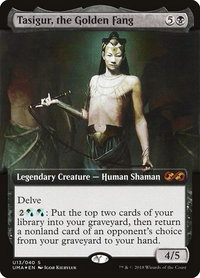 Tasigur, the Golden Fang - Ultimate Masters: Box Toppers (UMA:BT) #U13 - Special Magic: The Gathering Trading Card