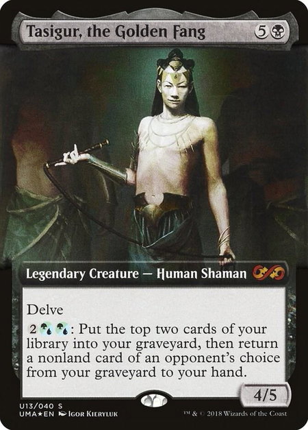 Tasigur, the Golden Fang - Ultimate Masters: Box Toppers Magic: The Gathering trading card