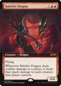 Balefire Dragon - Ultimate Masters: Box Toppers (UMA:BT) #U14 - Special Magic: The Gathering Trading Card
