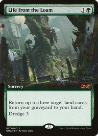 Life from the Loam - Ultimate Masters: Box Toppers (UMA:BT) #U17 - Special Magic: The Gathering Trading Card