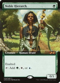 Noble Hierarch - Ultimate Masters: Box Toppers (UMA:BT) #U18 - Special Magic: The Gathering Trading Card