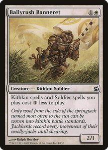 Ballyrush Banneret - Morningtide (MOR) #1 - Common Magic: The Gathering Trading Card