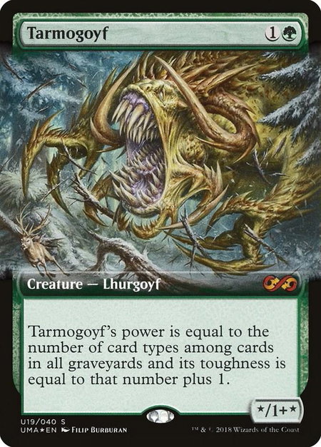 Tarmogoyf - Ultimate Masters: Box Toppers Magic: The Gathering trading card