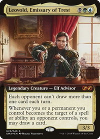 Leovold, Emissary of Trest - Ultimate Masters: Box Toppers (UMA:BT) #U22 - Special Magic: The Gathering Trading Card