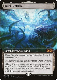 Dark Depths - Ultimate Masters: Box Toppers (UMA:BT) #U35 - Special Magic: The Gathering Trading Card