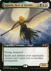 Sigarda, Host of Herons - Ultimate Masters: Box Toppers (UMA:BT) #U25 - Special Magic: The Gathering Trading Card