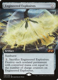 Engineered Explosives - Ultimate Masters: Box Toppers (UMA:BT) #U28 - Special Magic: The Gathering Trading Card