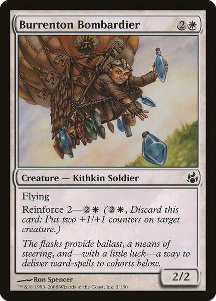 Burrenton Bombardier trading card from Morningtide Burrenton Bombardier - Morningtide Magic: The Gathering trading card