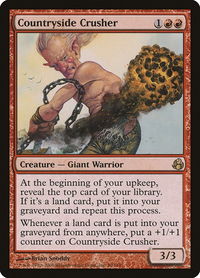 Countryside Crusher - Morningtide (MOR) #89 - Rare Magic: The Gathering Trading Card