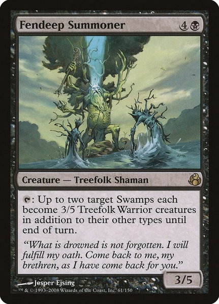 Fendeep Summoner - Morningtide Magic: The Gathering trading card