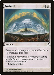 Forfend - Morningtide (MOR) #10 - Common Magic: The Gathering Trading Card