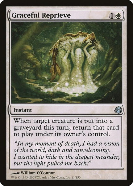 Graceful Reprieve - Morningtide Magic: The Gathering trading card