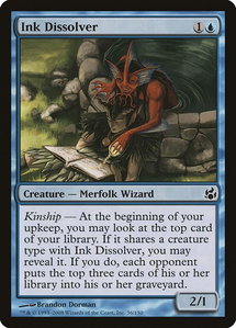 Ink Dissolver - Morningtide (MOR) #36 - Common Magic: The Gathering Trading Card