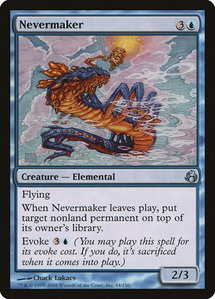 Nevermaker - Morningtide (MOR) #44 - Uncommon Magic: The Gathering Trading Card