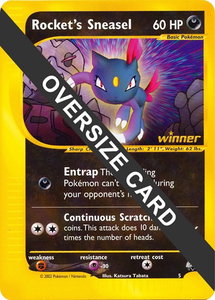 Rocket's Sneasel - 5 - Jumbo Cards (PR) #005 - Promo Pokémon Trading Card