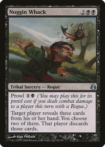 Noggin Whack - Morningtide (MOR) #70 - Uncommon Magic: The Gathering Trading Card