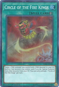 Circle of the Fire Kings - Hidden Summoners (HISU) #HISU-EN056 - Super Rare YuGiOh Trading Card