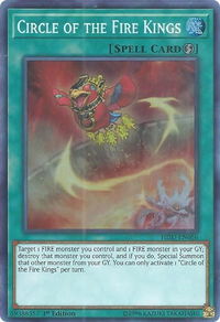 Circle of the Fire Kings - Hidden Summoners (HISU) #HISU-EN056 - Super Rare YuGiOh Trading Card