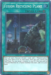 Fusion Recycling Plant - Hidden Summoners (HISU) #HISU-EN058 - Super Rare YuGiOh Trading Card