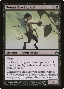 Oona's Blackguard - Morningtide (MOR) #72 - Uncommon Magic: The Gathering Trading Card