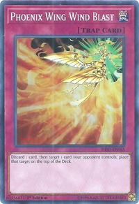 Phoenix Wing Wind Blast - Hidden Summoners (HISU) #HISU-EN045 - Super Rare YuGiOh Trading Card