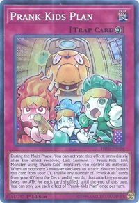 Prank-Kids Plan - Hidden Summoners (HISU) #HISU-EN026 - Super Rare YuGiOh Trading Card