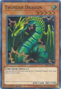 Thunder Dragon - Hidden Summoners (HISU) #HISU-EN046 - Super Rare YuGiOh Trading Card