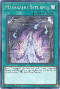Mayakashi Return - Hidden Summoners (HISU) #HISU-EN038 - Secret Rare YuGiOh Trading Card