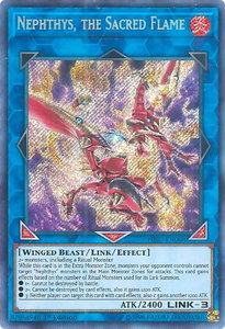 Nephthys, the Sacred Flame - Hidden Summoners (HISU) #HISU-EN008 - Secret Rare YuGiOh Trading Card