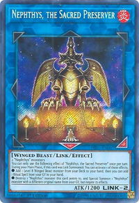 Nephthys, the Sacred Preserver - Hidden Summoners (HISU) #HISU-EN007 - Secret Rare YuGiOh Trading Card