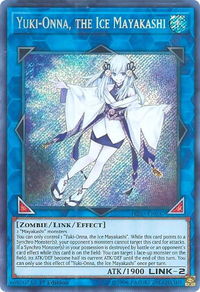 Yuki-Onna, the Ice Mayakashi - Hidden Summoners (HISU) #HISU-EN037 - Secret Rare YuGiOh Trading Card