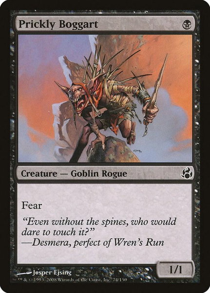 Prickly Boggart - Morningtide Magic: The Gathering trading card
