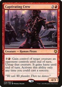 Captivating Crew - Magic Game Night (GNT) #38 - Rare Magic: The Gathering Trading Card