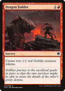 Dragon Fodder - Magic Game Night (GNT) #39 - Common Magic: The Gathering Trading Card