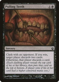 Pulling Teeth - Morningtide (MOR) #75 - Common Magic: The Gathering Trading Card