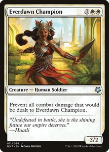 Everdawn Champion - Magic Game Night (GNT) #11 - Uncommon Magic: The Gathering Trading Card
