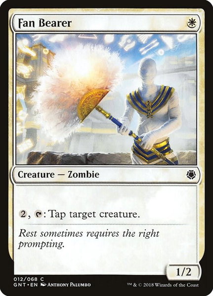 Fan Bearer trading card from Magic Game Night Fan Bearer - Magic Game Night Magic: The Gathering trading card