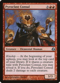 Pyroclast Consul - Morningtide (MOR) #96 - Uncommon Magic: The Gathering Trading Card