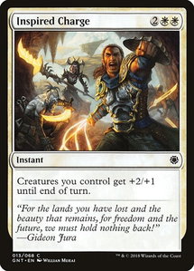 Inspired Charge - Magic Game Night (GNT) #13 - Common Magic: The Gathering Trading Card