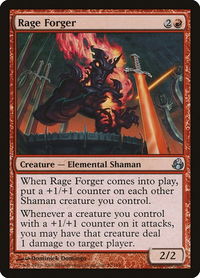 Rage Forger - Morningtide (MOR) #97 - Uncommon Magic: The Gathering Trading Card