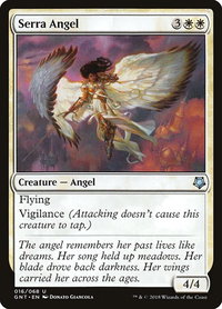 Serra Angel - Magic Game Night (GNT) #16 - Uncommon Magic: The Gathering Trading Card