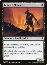 Tattered Mummy - Magic Game Night (GNT) #34 - Common Magic: The Gathering Trading Card