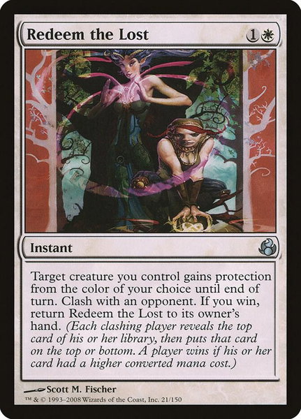 Redeem the Lost - Morningtide Magic: The Gathering trading card