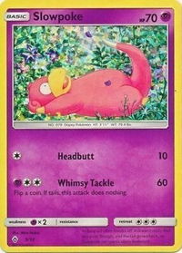 Slowpoke - 5/12 - McDonald's Promos 2018 (MCD18) #005/012 - Rare Pokémon Trading Card