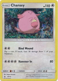 Chansey - 10/12 - McDonald's Promos 2018 (MCD18) #010/012 - Rare Pokémon Trading Card