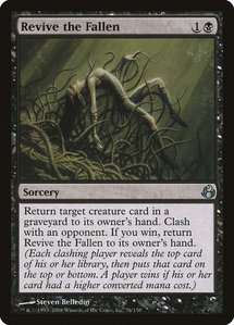 Revive the Fallen - Morningtide (MOR) #76 - Uncommon Magic: The Gathering Trading Card