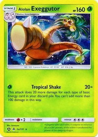 Alolan Exeggutor - 2a/131 - Alternate Art Promos (PR) #002a/131 - Rare Pokémon Trading Card