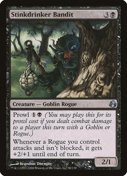 Stinkdrinker Bandit - Morningtide Magic: The Gathering trading card